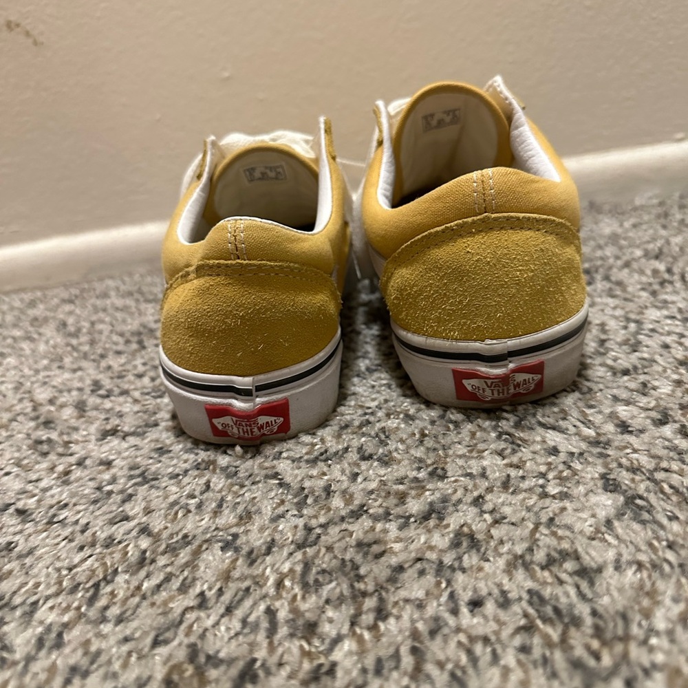 Vans Women’s Bright Yellow Sneakers - Picture 6 of 9